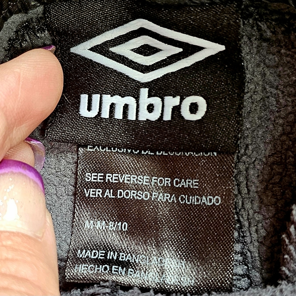 Boys Fleece Lined Umbro Athletic Pants - Picture 2 of 8